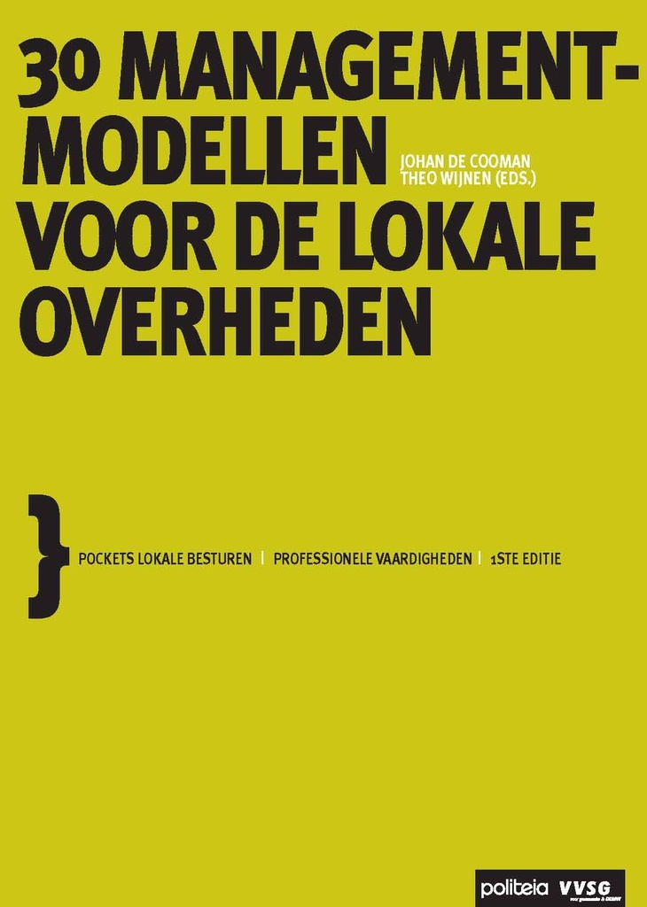 30 managementmodellen voor lokale overheden