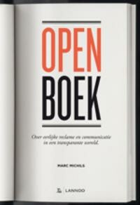 Open Boek : Over eerlijke reclame in een transparante wereld