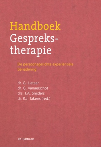 Handboek Gedragstherapie : De persoonsgerichte experiëntiële benadering
