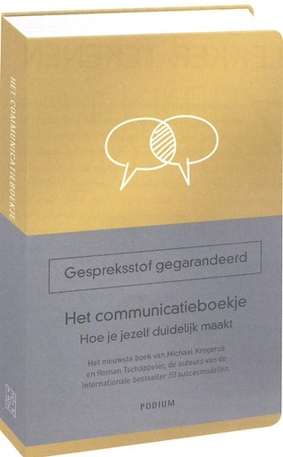 Het communicatieboekje : Hoe je jezelf duidelijk maakt. Met illustraties van Sven Weber