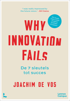 [Om succesvol te blijven is het belangrijk dat organisaties bestand zijn tegen de steeds snellere veranderingen en ze die veranderingen liefst ook een stap voor blijven. Het is cruciaal op een juiste manier naar de toekomst te kijken, onzekerheid te omarmen, kansen te benutten en bedreigingen tijdig te herkennen.  Why innovation fails leert je niet alleen in de toekomst te kijken, het toont ook de meest gemaakte fouten en veelvoorkomende valkuilen in een innovatieproces. Bovendien krijg je een beter inzicht in de technologische evolutie van de komende tien jaar en vertaalt het al deze inzichten in een concrete aanpak om toekomstrobuuste, succesvol innoverende bedrijven en organisaties te bouwen.] Why Innovation Fails : De 7 sleutels tot succes