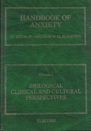[The recent burgeoning of scientific enquiry into anxiety disorders has shed new light on the biological and psychosocial causes of anxiety disorders as well as on the normal emotion of anxiety. In so doing it has helped sharpen the line of demarcation between them. It has also paved the way for the development of novel forms of treatment that are already bringing relief to those affected by those forms of suffering dominated by morbid anxiety. States of anxiety continue to be difficult to measure and to define and the differentiation of these conditions from other forms of psychiatric disorders and from ordinary anxiety remains a subject of controversy and debate between various sections of thought. This new open-ended Handbook of Anxiety series seeks to steer the middle road between the various streams: by having its editorship divided over Europe, the USA and Australia, and through a highly international team of authors, a scholarly, up-to-date and critical review providing the necessary balance is warranted. This volume explores the different dimensions of anxiety and their interactions, focussing on the growing points created by the scientific advances of the past decade.] Handbook of Anxiety : Volume 1 : Biological, Clinical and Cultural Perspectives