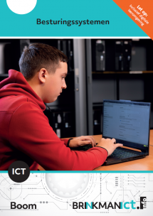 [In deze module maak je kennis met vijf besturingssystemen als eindgebruiker: Windows, Linux, MacOS, iOS en Android. Na afronding van deze module ben je in staat om verschillende apparaten te gebruiken en gebruikers hiermee te ondersteunen in diverse situaties. Je leert hoe je Windows en Linux installeert, hoe je de grafische interfaces gebruikt en hoe je verschillende hardware en software kunt installeren en gebruiken. Daarnaast behandelt de module MacOS en iOS, de besturingssystemen van Apple voor respectievelijk computers en mobiele apparaten. Android is verreweg het meest gebruikte besturingssysteem voor mobiele apparaten, ook hier leer je als eindgebruiker mee te werken. De module is opgedeeld in 10 blokken, waarvan er 4 gewijd zijn aan Windows 11 en 4 aan Linux. MacOS en iOS beslaan elk één blok, net als Android. Met Boomblokken werk je met een vaste structuur van oriëntatie, opdrachten, theorie, praktische opdrachten en toetsen die duidelijk is voor student en docent.      Een combipakket bestaat uit een papieren uitgave en een licentie die toegang geeft tot de content van het boek in onze digitale leeromgeving. Deze is geldig gedurende één jaar en kan kosteloos verlengd worden.] Besturingssystemen 